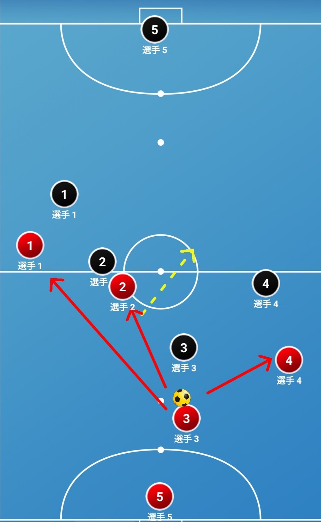 すぐできるフットサルの動きかた｜斜めに抜けていく【コルタ】解説 - サッカー・フットサル ブログマガジン／LEGIBLO（レジブロ）